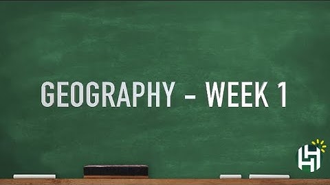 CC Cycle 2 Week 1 Geography