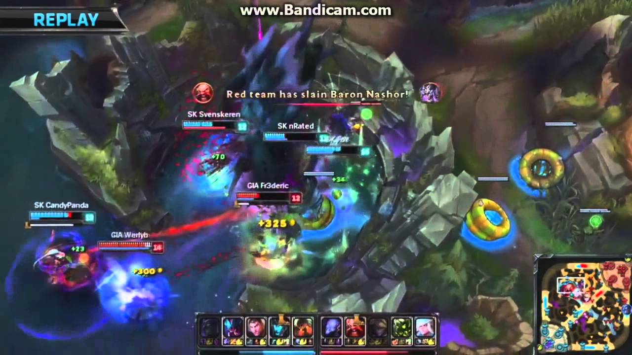 SK vs GIA Baron Steal