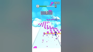 Roof rails Levels 65 - Gameplay Walkthrough Tutorial #shorts