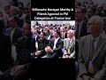 Billionaire Narayan Murthy & Ritesh Agarwal in PM Delegation at France tour #shorts