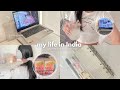 Productive day in my life  aesthetic life in india life of an indian girl 