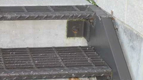 Wedge Anchors for Attaching a Stairway to Concrete