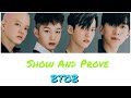【カナルビ】Show And Prove/BTOB /日本語訳/歌詞