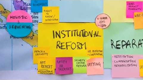 Transitional Justice in Asia Video Series - #5 - Institutional Reform