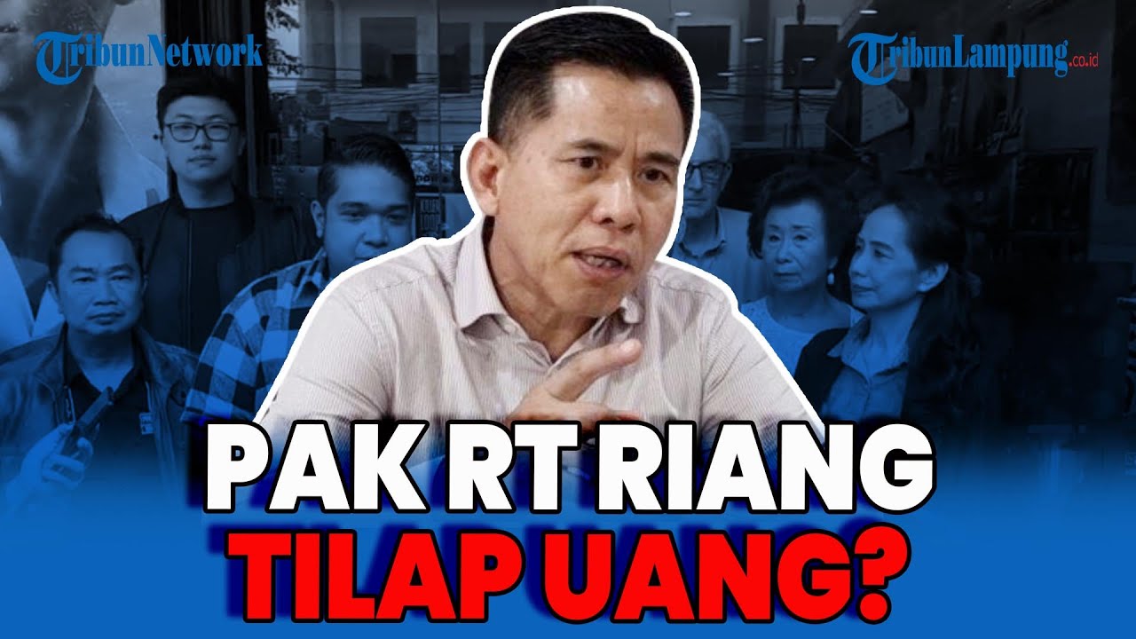 PAK RT RIANG DITUDING TILAP UANG RUKO RATUSAN JUTA - YouTube