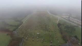 A Fly Over The Ménec Alignements In Bretagne, France