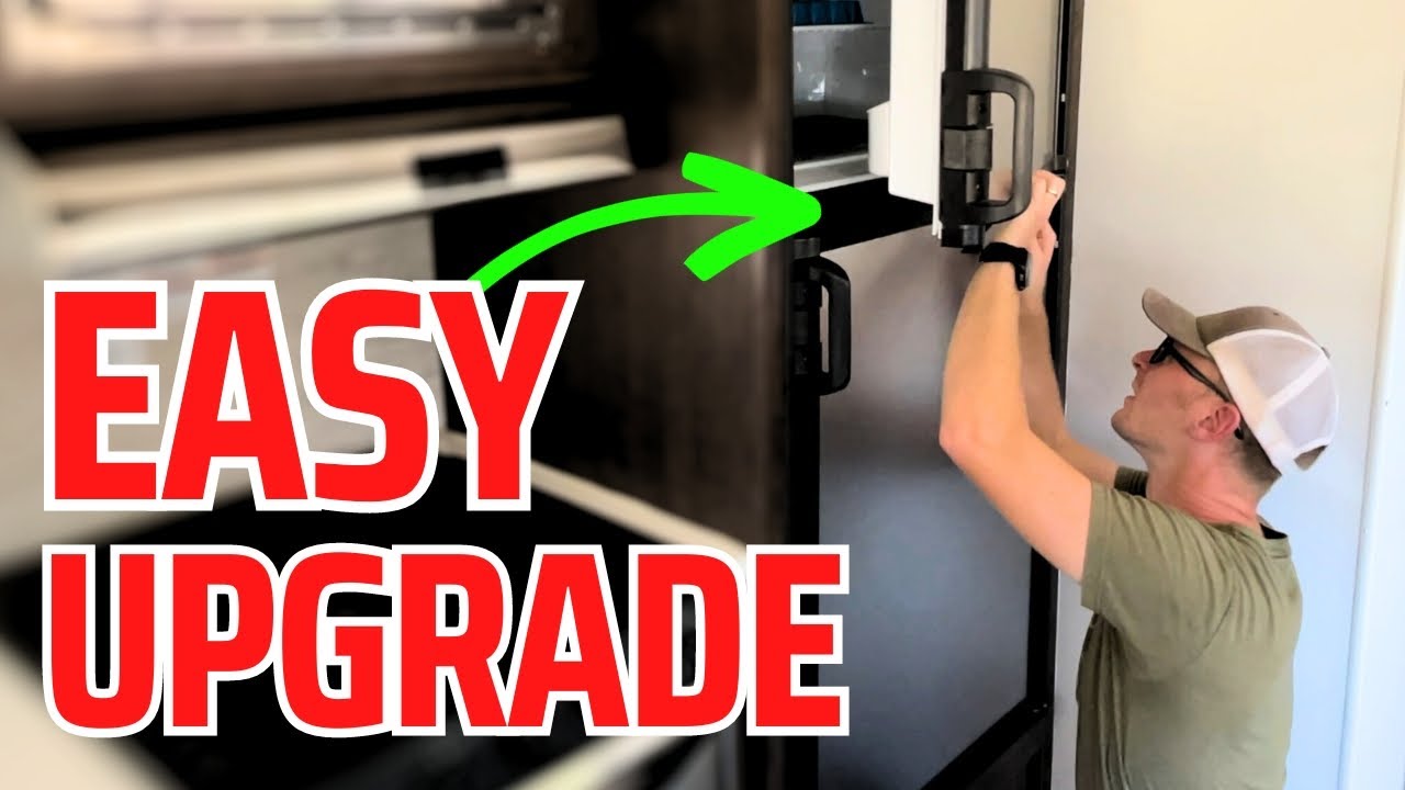 How to turn your RV Fridge into a Magnetic Dry Erase Board