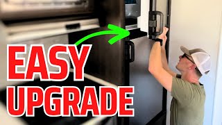 RV Fridge MOD: Magnetic & Dry Erasable Refrigerator Door by RV Gear & Far 1,765 views 8 months ago 2 minutes, 55 seconds