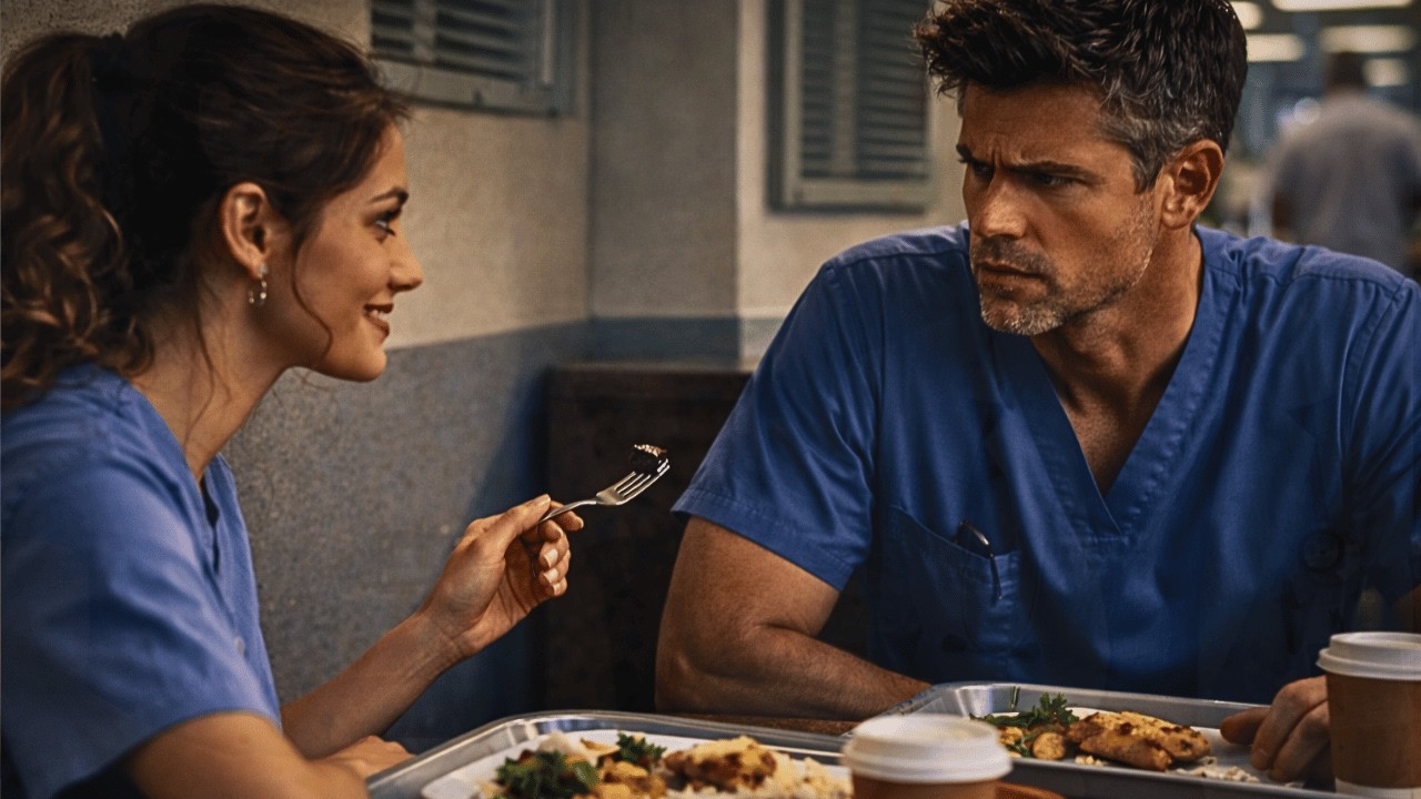 Ele Sempre Almoçava Sozinho Por Escolha... Até Que a Nova Funcionária Sentou ao Lado