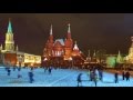 Best of Moscow in winter, New Year, Christmas time.