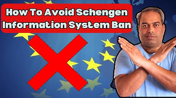 How to avoid Schengen information System Ban I What is SIS Alert I Inayat Ullah Mughal