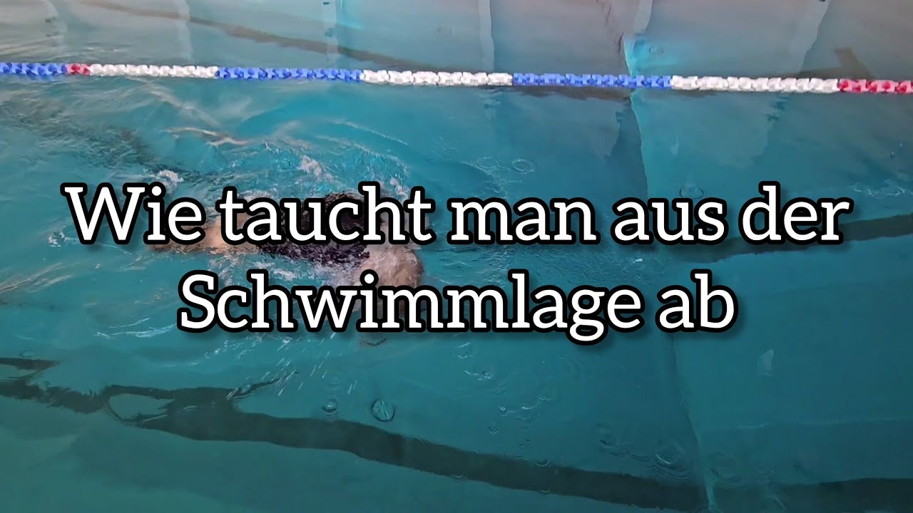 Kombinierte Übung - Rettungsschwimmen / Teil 1