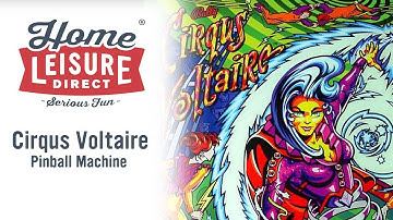 Cirqus Voltaire Pinball Machine (Bally 1997)