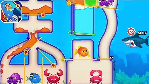 save the fish all level part 8 android,ios gameplay