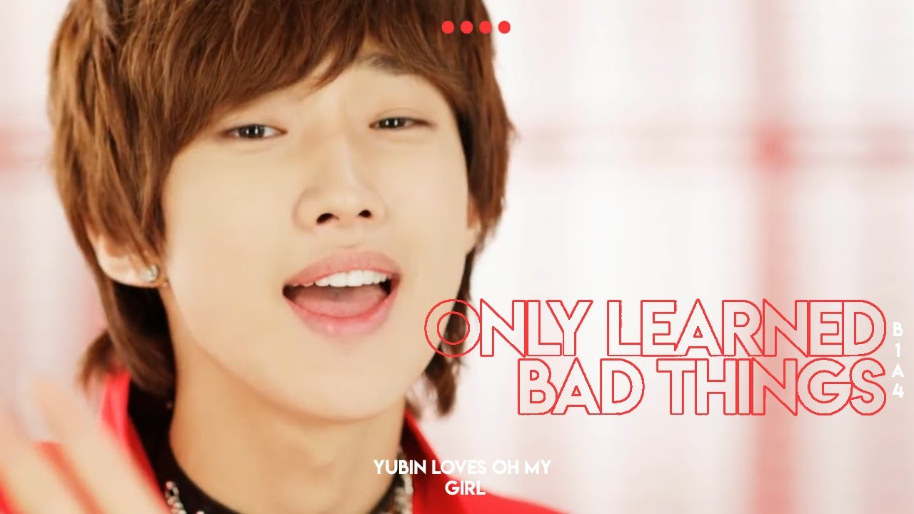 'Only Learned Bad Things' (B1A4 (비원에이포)) • Line distribution