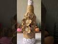🌿 Beautiful Jute Craft Idea | Easy Home Decoration with Jute Rope ☘️ #shorts #diy #youtubeshorts