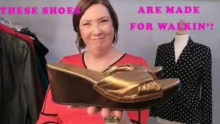 Thrifted Shoes for Spring Break Travel: Clark's, Salvatore Ferragamo, Coach & Four, Via Spiga