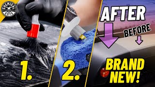 How To Restore Faded Black Plastic Trim On Your Car and Bring Back the Bold! [DIY  Chemical Guys]