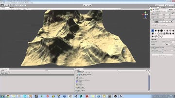 Unity3D tutorial: How to make and import a terrain using L3DT