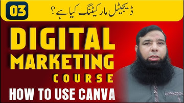 Digital Marketing Course || Canva Tutorial || Class 03.