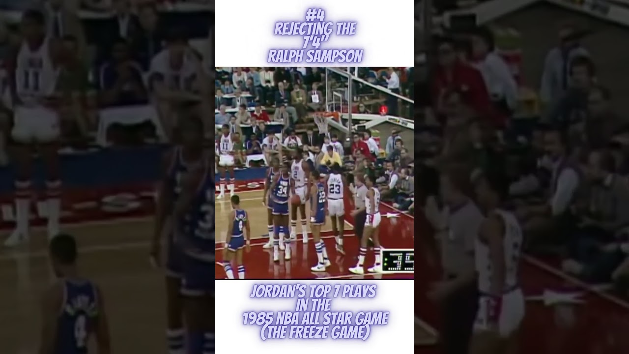 michael jordan 1985 all star game