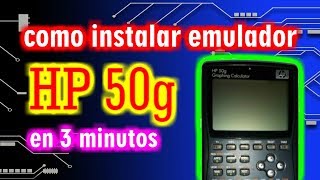 COMO INSTALAR EMULADOR HP 50G EN 3 MINUTOS screenshot 5