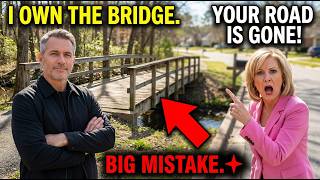 They Fined Me 7 Times So I Quietly Bought the Bridge Their Entire Neighborhood Depends On