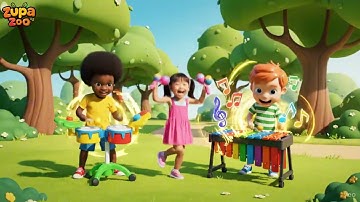 🌈 Playtime in the Park!🎉 Kids Run, Dance & Play with Toys | Fun Toddler Friends Song