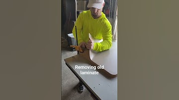 Removing old laminate