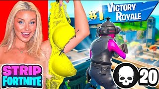 1 Kill Remove 1 Clothing Piece On Fortnite Charlotte Parkes Ft.
