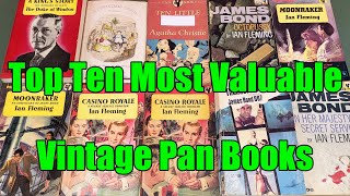 The Top Ten - Most Valuable - Vintage Pan - Paperback Books - Do You Own Any Of These?