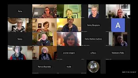 Salon in the Cloud # 13 - Judith Parker and/et And...