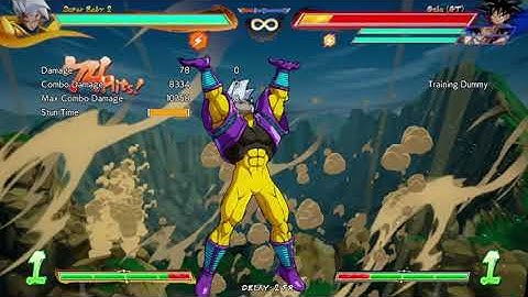 DBFZ | Super Baby 2 Limit Break ToD | 2M starter | 3 Bar Start | No sparking