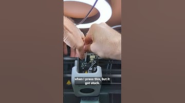 Brittle filament breaks inside the tube