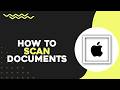 How To Scan Documents on iPhone (Quick Tutorial)