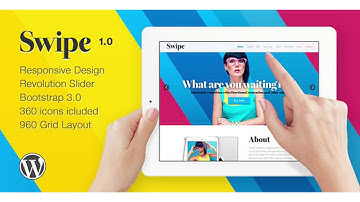 Swipe Responsive One Page Theme | Themeforest Website Templates and Themes