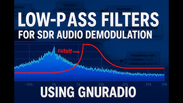Waarom laagdoorlaatfilters ESSENTIEEL zijn voor de helderheid van SDR-audio (GNU Radio)