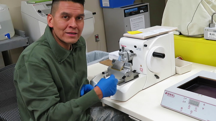 How Pathologists process a Tissue biopsy for microscopic exam