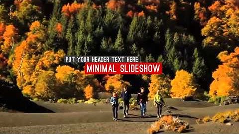 After Effects Project Files - Minimal Slideshow - VideoHive 8753732