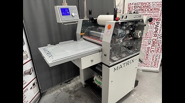 Matrix 370P Laminator with Digital Foiling