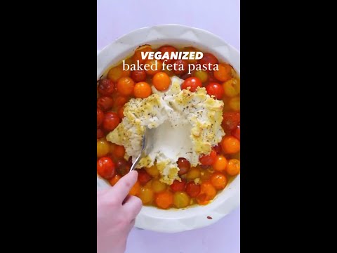 Vegan Baked Feta