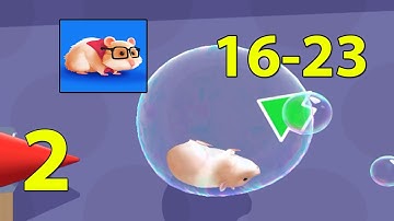Hamster Maze - Walkthrough Part 2 All Levels 16 - 23 Max Level (Android, iOS) Gameplay