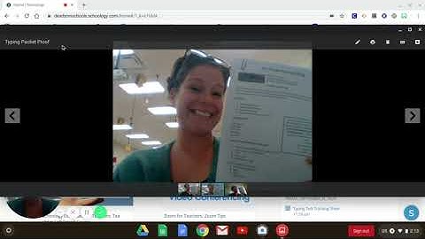Using the Chromebook Camera with Schoology