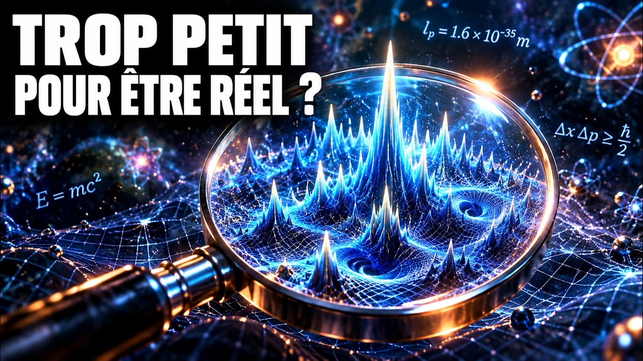 Pourquoi la physique cesse de fonctionner à l’échelle de Planck