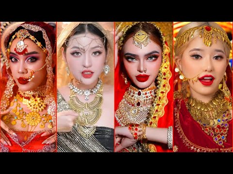 Asoka Makeup Trend “Indian Makeup Trend From Viet Nam” Trend Makeup Ấn Độ 🧕 || Trend TikTok Official