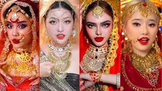 Asoka Makeup Trend “Indian Makeup Trend From Viet Nam” Trend Makeup Ấn Độ  || Trend TikTok Official