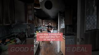 Good deals don’t just fall out of the sky. You have to find them. #realestate #fixandflip