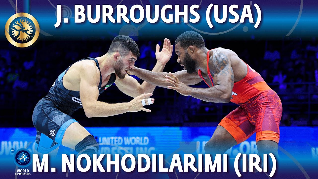 Jordan Burroughs USA vs Mohammad Nokhodilarimi IRI   Final  world Championships 2022  79kg