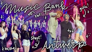 so i went to music bank antwerp...