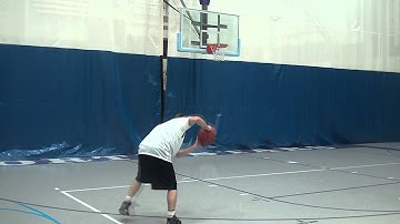 FML: Reverse layup with outside hand - left side